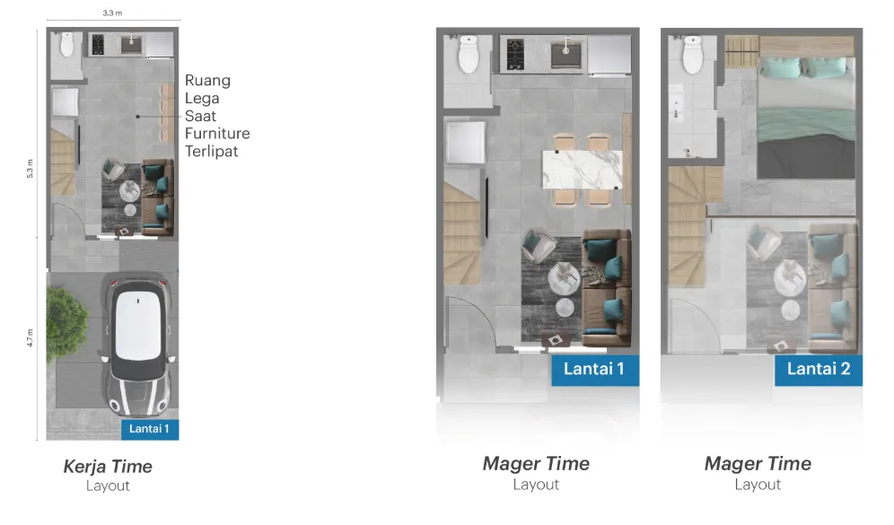 POP X floorplan